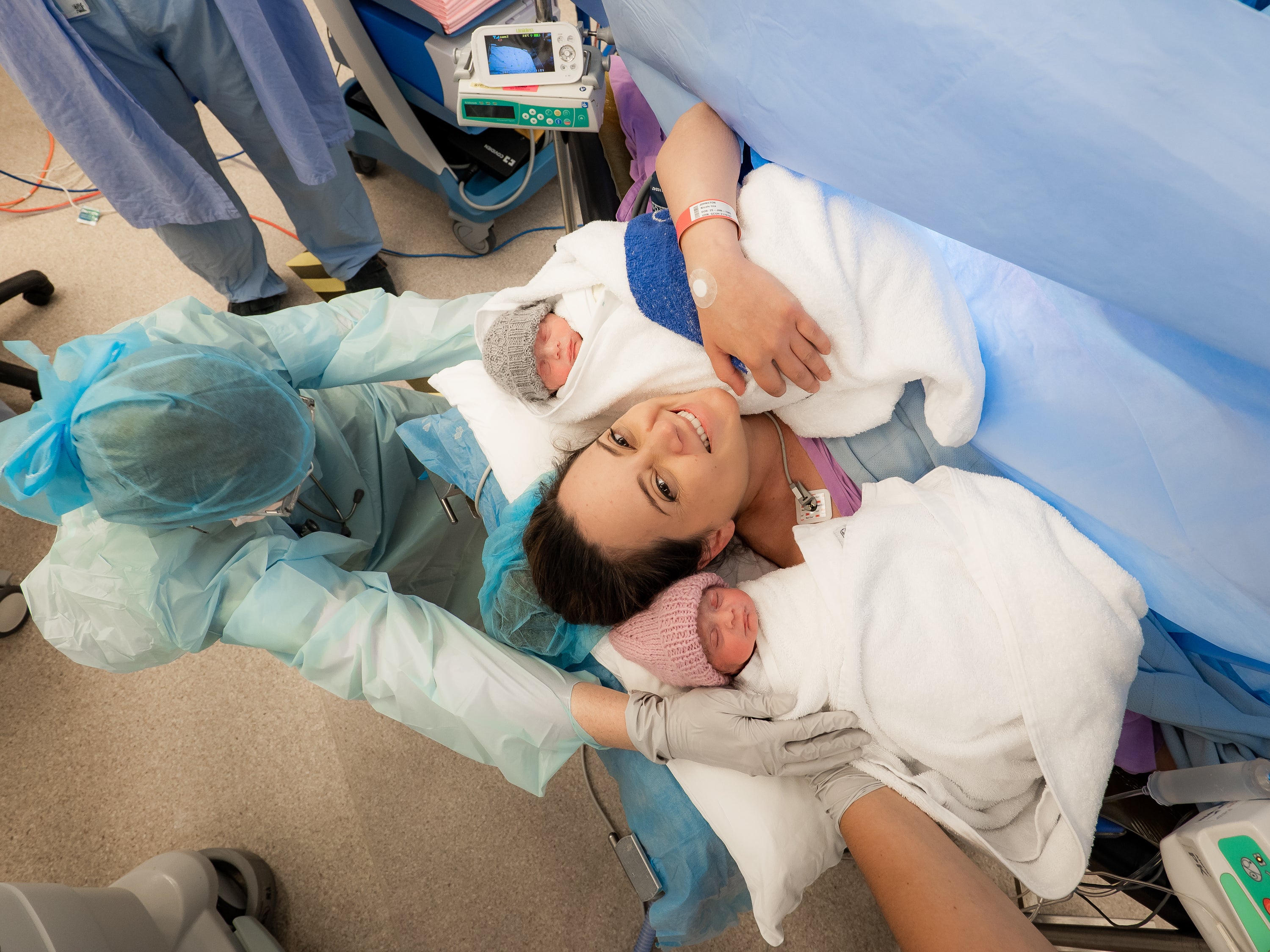 My TWIN Birth Story // Third Trimester + Hospital Admissions + Cesarean
