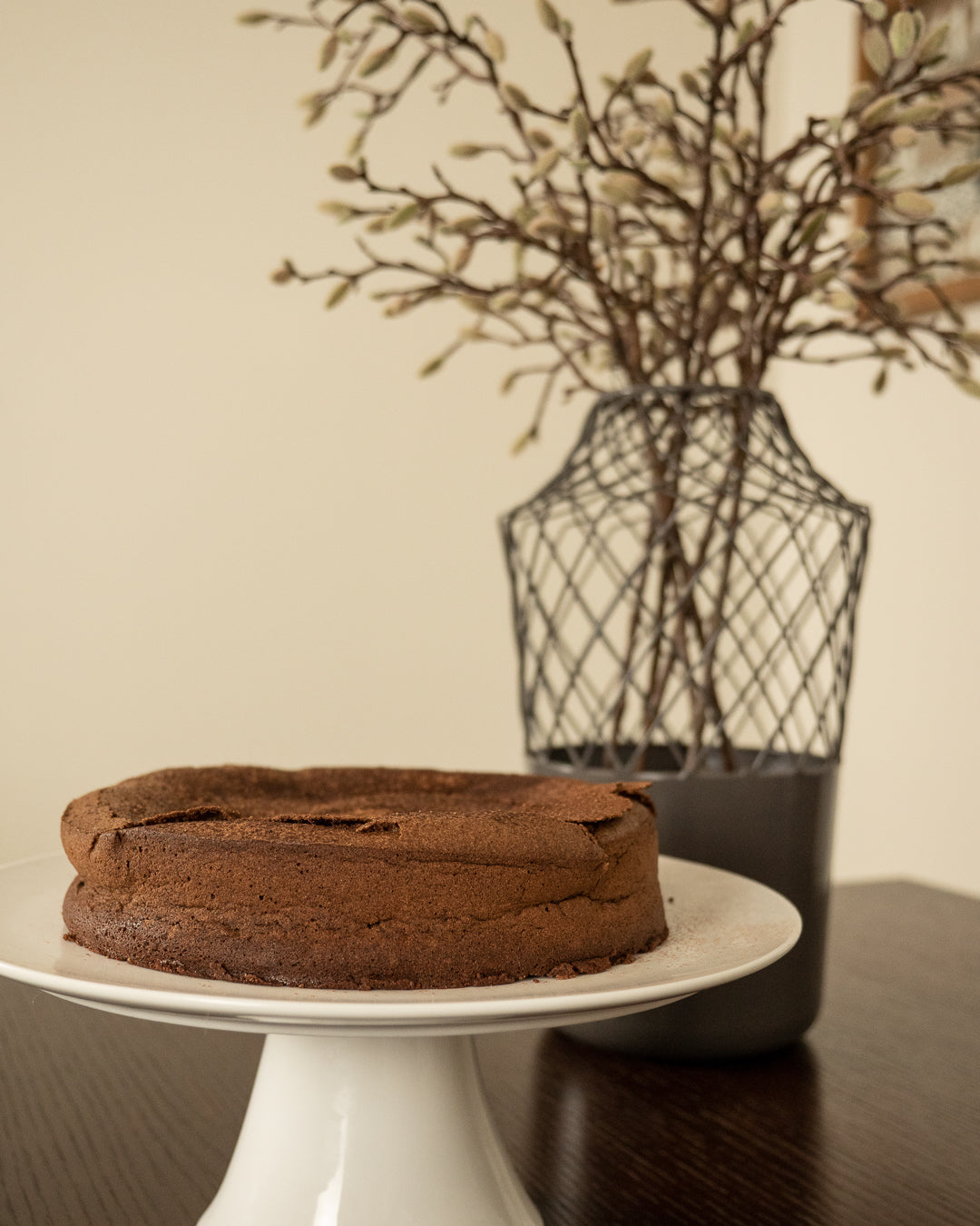 Flourless Chocolate Pecan Cake Le Bon Baker