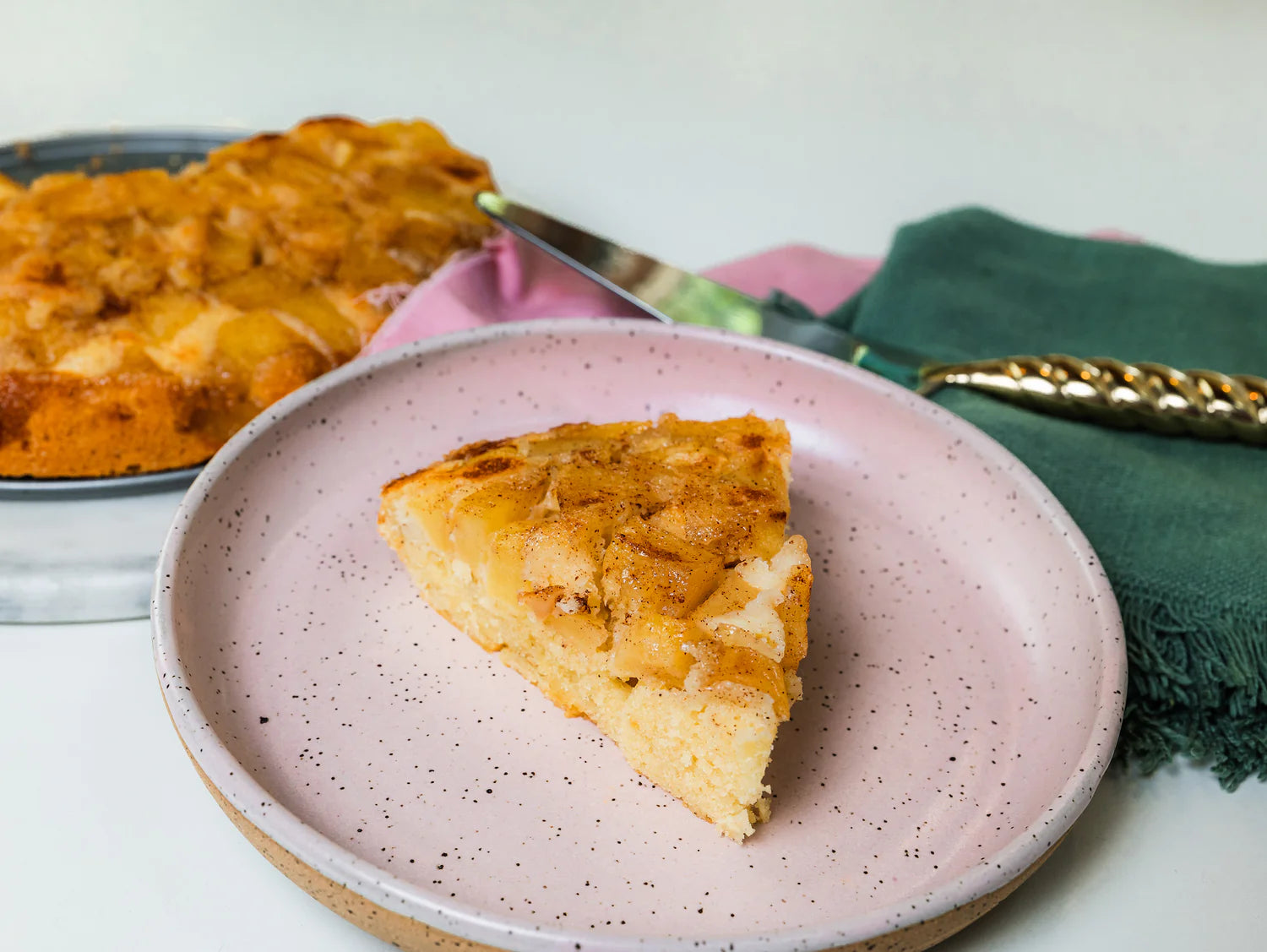 Homemade Apple Tea Cake