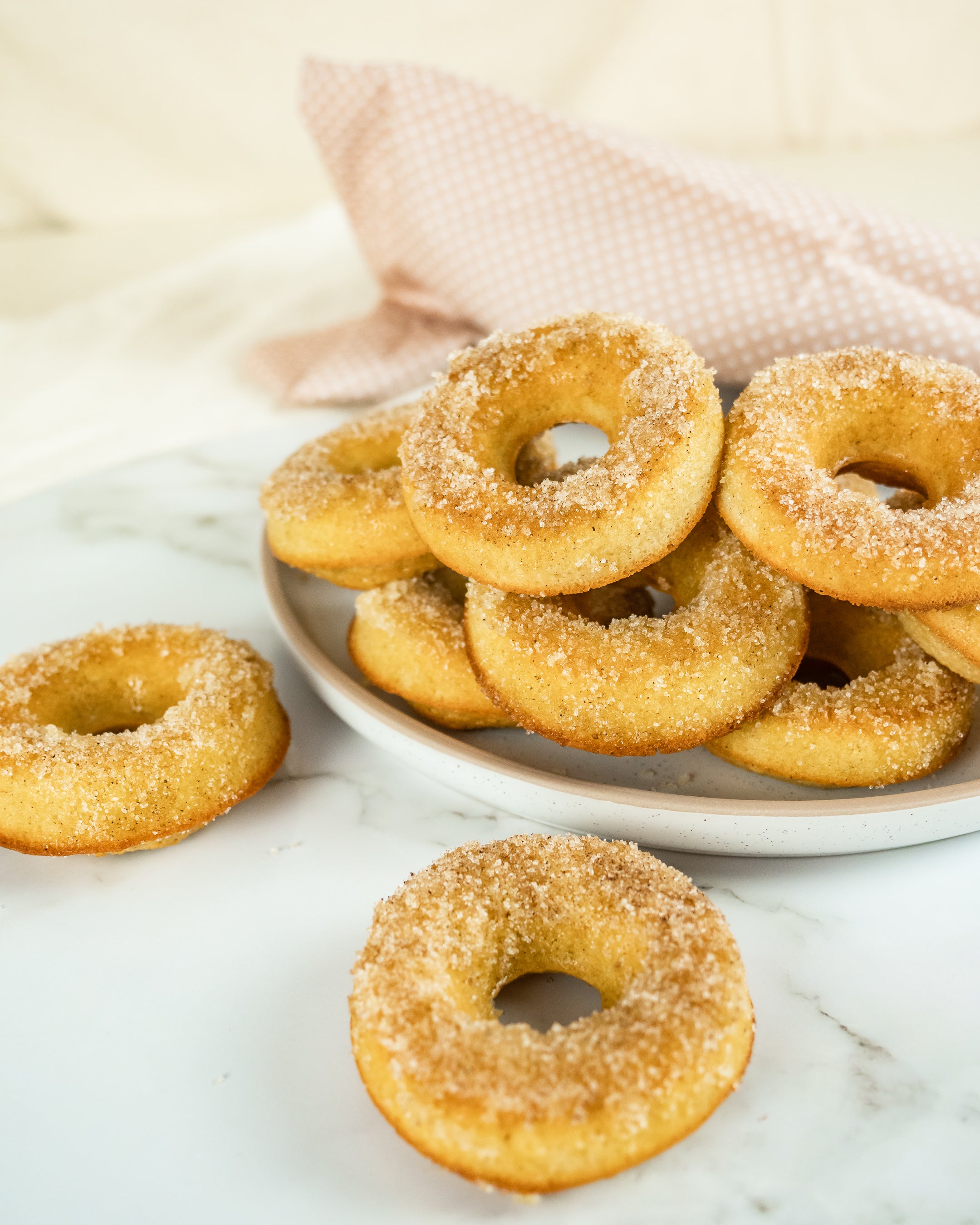 Cinnamon Baked Doughnuts