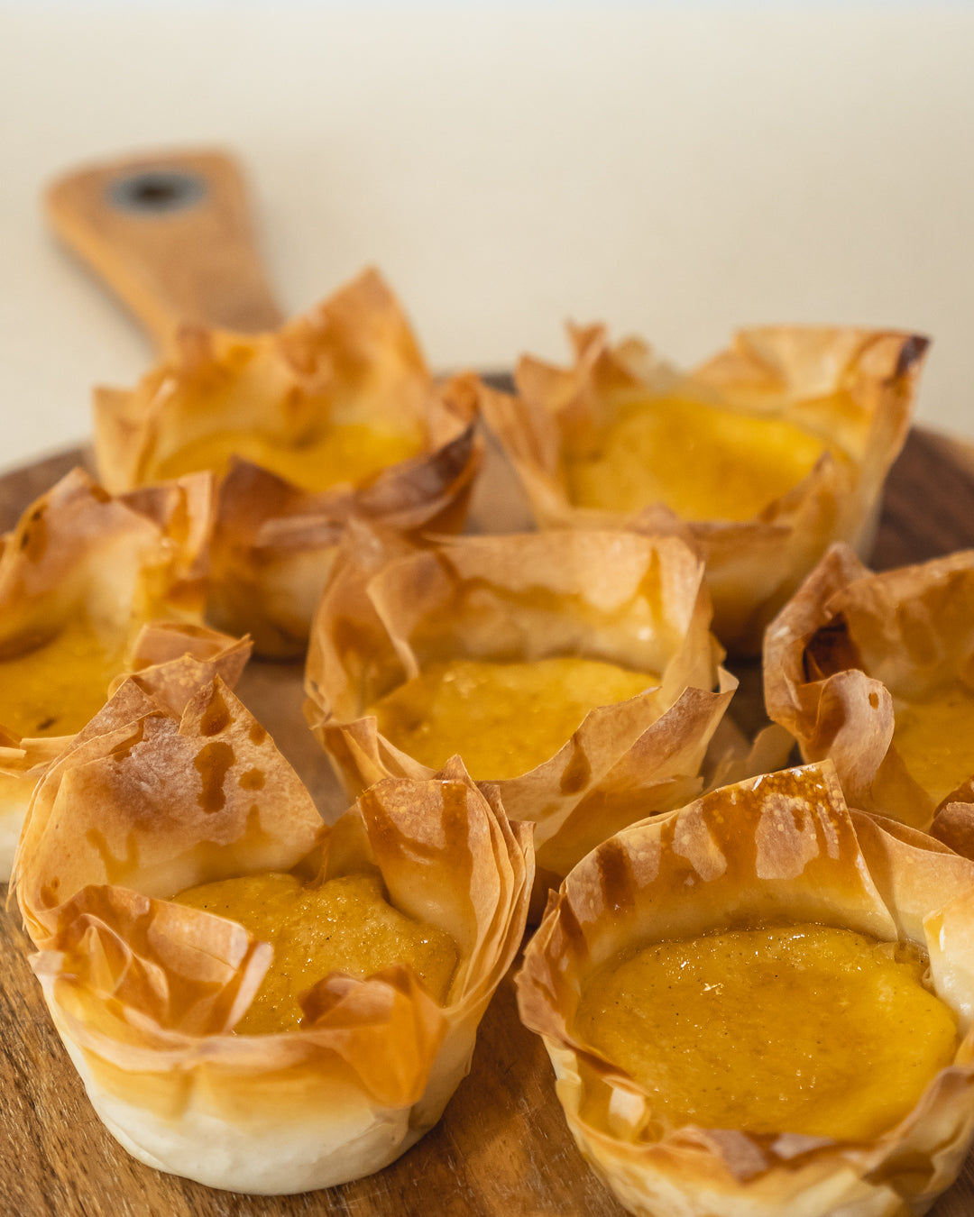 Rustic Custard Tarts