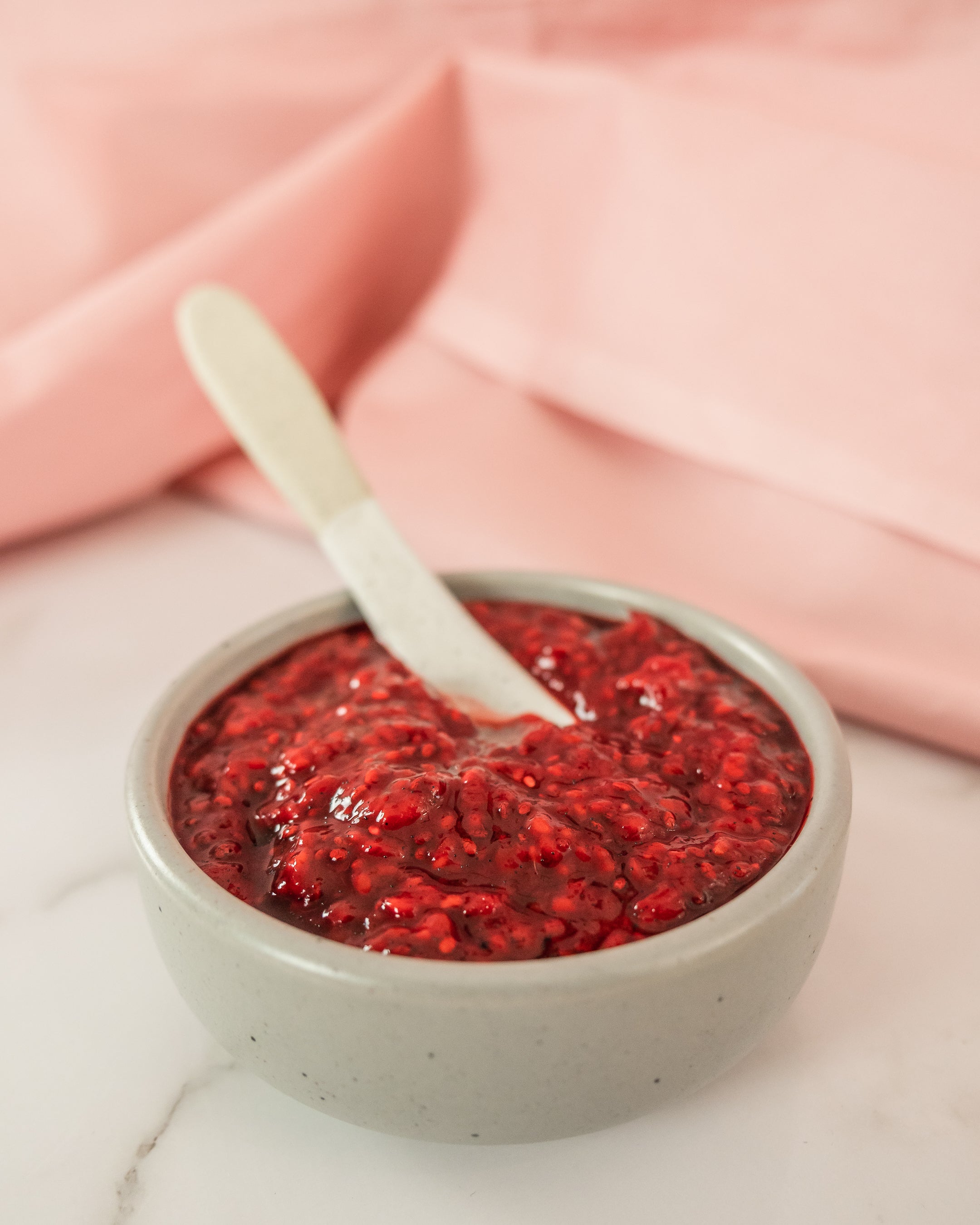 Raspberry Chia Jam – Le Bon Baker