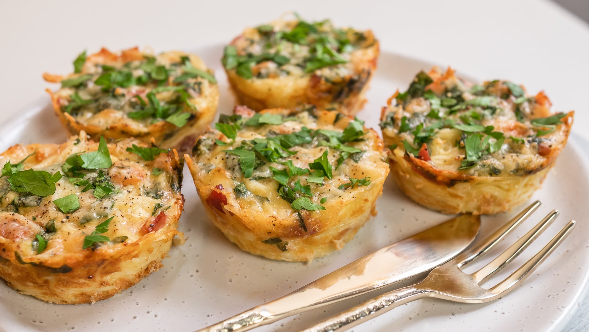 Mini Carbonara Quiches