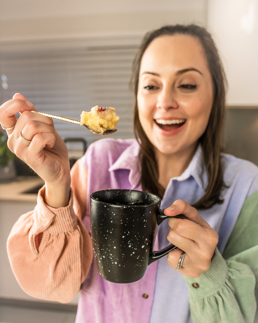 Vanilla Custard Mug Cake