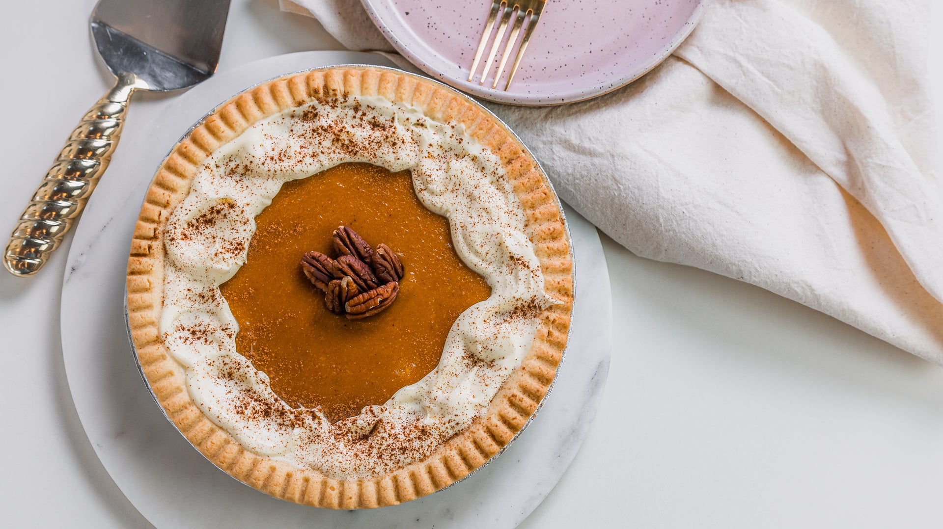 Homemade Pumpkin Pie 